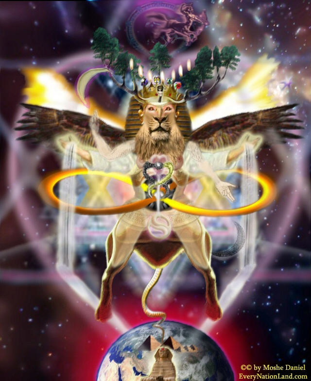 Sphinx Artwork by Moshe Daniel